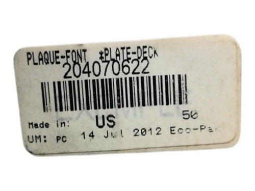 Fits 2000-2012 Sea-Doo 210 Wake 310 / 210 Wake 430 Bottom Plate, OEM Part # 204070622