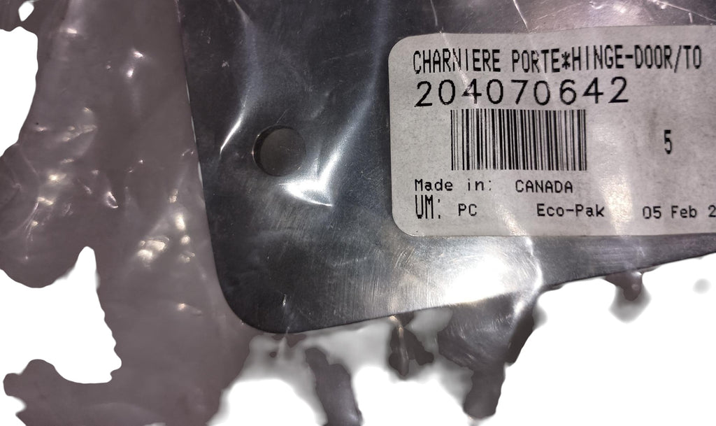 2000-2009 Fits Sea-Doo Islandia SE 430 Toiler Door Hinge, OEM Part # 204070642 - Vintage image