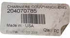 2000-2009 Fits Sea-Doo Scic/ Islandia SE 430 Eng Cvr Hinge, OEM Part # 204070785 - Vintage image