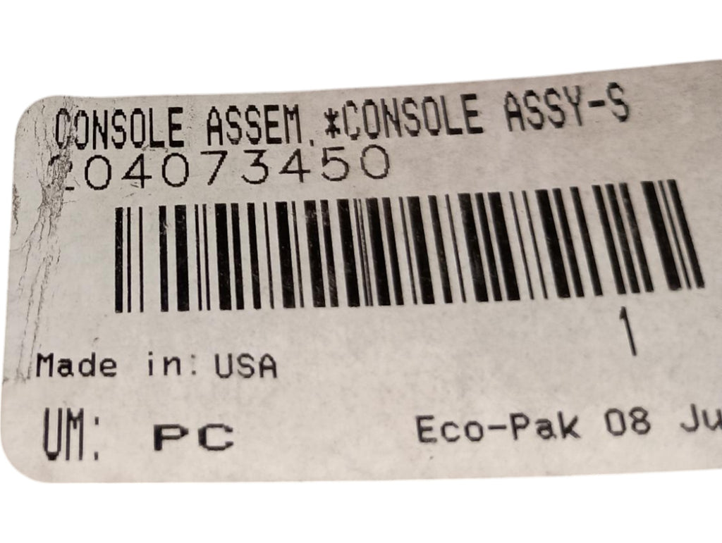 2010-2012 Fits Sea-Doo (1503Ho) Lwr Console Ass'y, Stbd, OEM Part # 204073450 - Vintage image