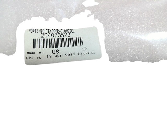 2010-2012 Fits Sea-Doo 230 Wake 520 Glove Boxe Upr Cvr, OEM Part # 204073523 - Vintage image