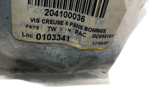 Fits 2000-2009 Sea-Doo Islandia SE 2 x 215 SCIC / Islandia SE 430 Socket HEAD Screw 1/4 X 1, OEM Part # 204100036