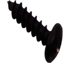 2002-2009 Fits Sea-Doo Scic Scr-Pan Head.#10 X 3/ 4 Black, OEM Part # 204100114 - Vintage image
