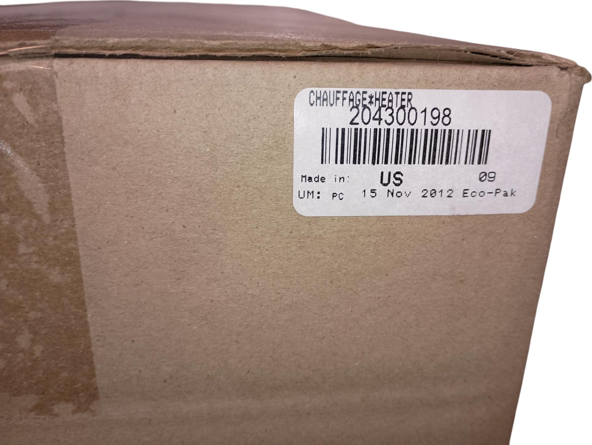 2007-2012 Fits Sea-Doo Wake 310/ 210 Wake 430 Heater Unit, OEM Part # 204300198 - Vintage image