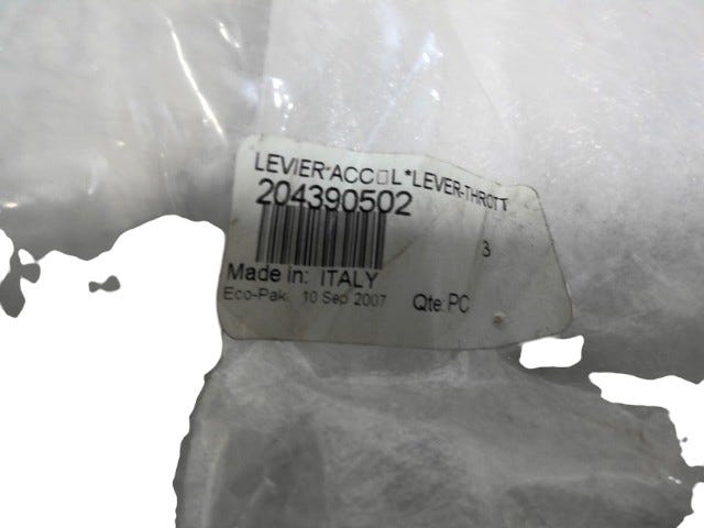 Fits 2007, 2009, 2010 Sea-Doo 230 Challenger SE 430 / 230 Challenger SE 510 Throttle Lever, OEM Part # 204390502