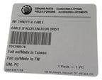 2010-2012 Fits BRP 180 Challenger 215 RH Throttle Cable, OEM Part # 204390576 - Vintage image