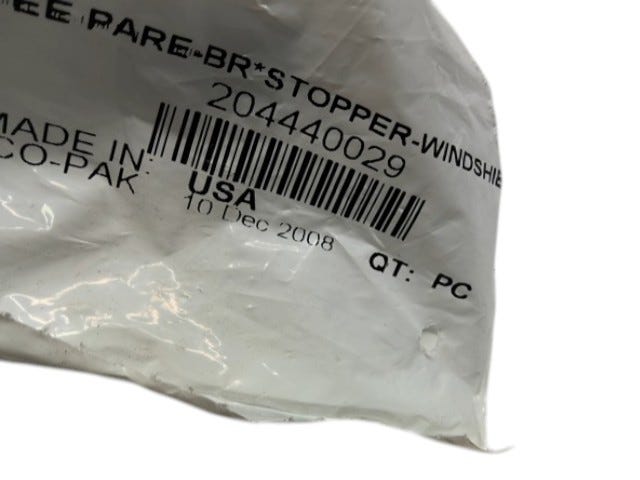 Fits 2008-2010 Sea-Doo 230 Wake SE 510 / 230 Challenger SE Windshield Stopper, OEM Part # 204440029
