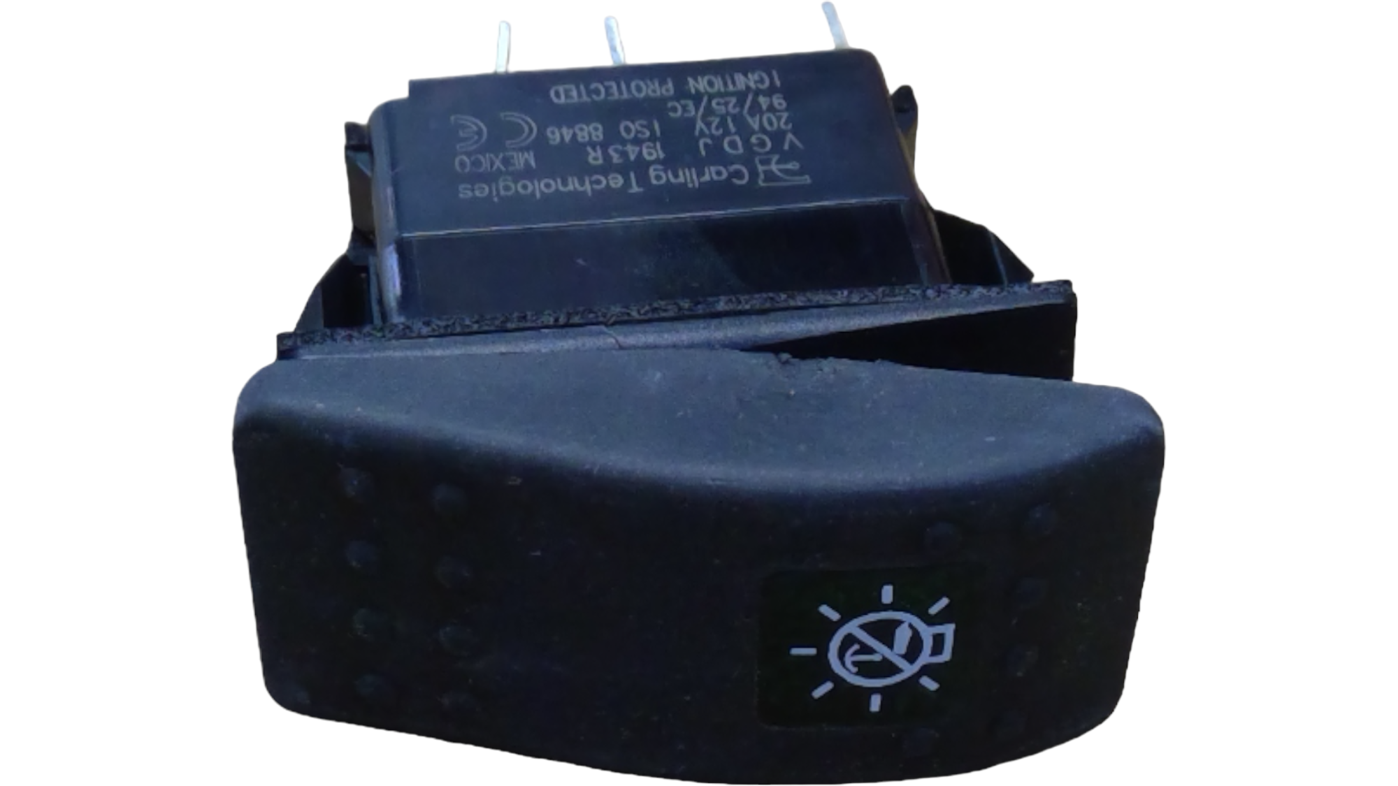 1998-2012 Fits Sea-Doo 150 Speedster 155 Light Switch Assy, OEM Part # 204470100 - Vintage image