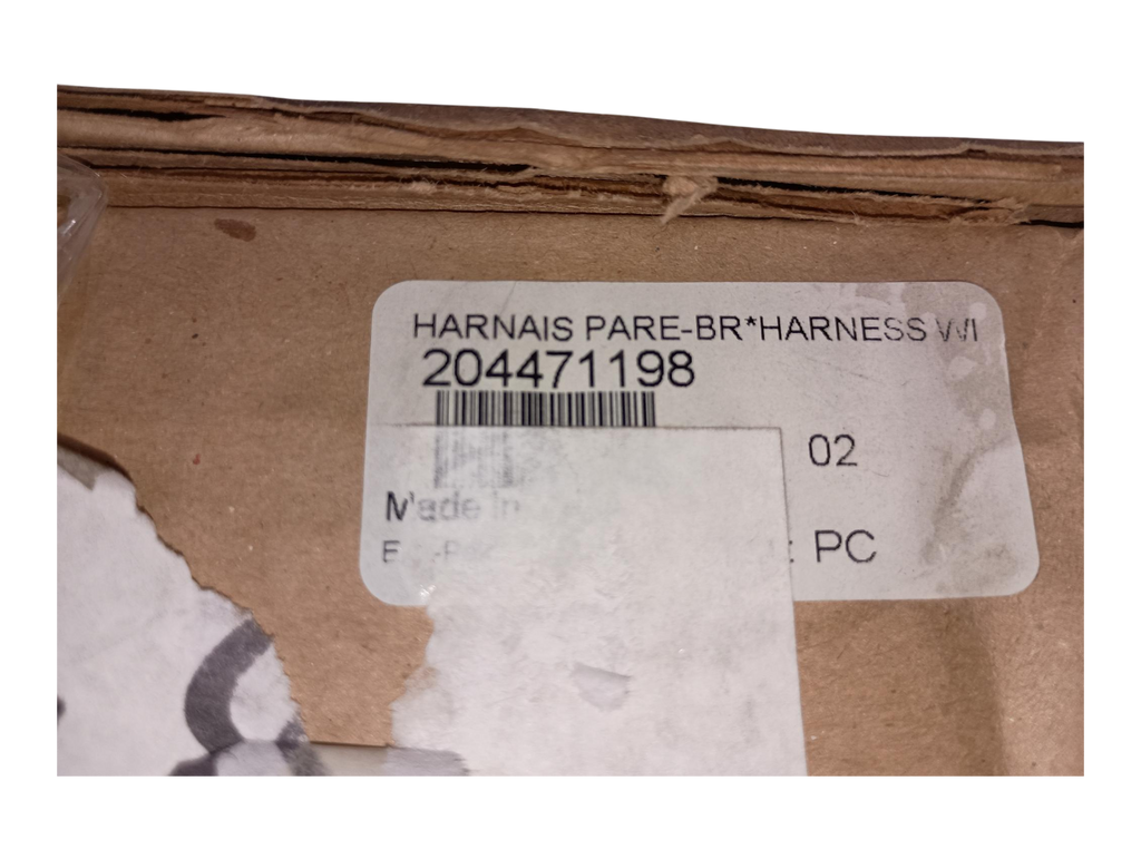 2007-2008 Fits Sea-Doo Challenger SE 430 Windshield Hrns, OEM Part # 204471198 - Vintage image