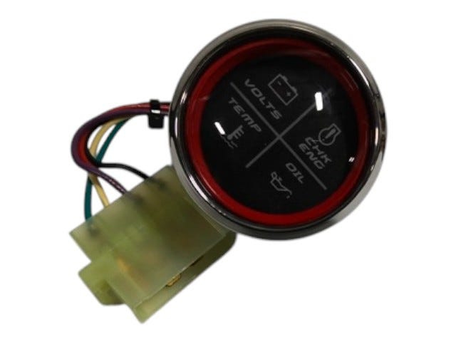 Fits 2007-2010 Sea-Doo 230 Challenger SP 310 / 230 Challenger SP 430 Engine Warning Gauge, OEM Part # 204471201