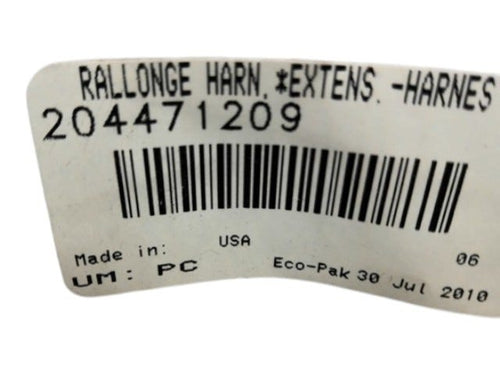 Fits 2007-2010 Sea-Doo 230 Wake SE 430 / 230 Wake SE 510 Speaker Extension Harness, OEM Part # 204471209