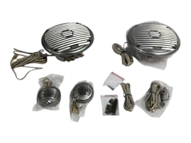 Fits 2012 Sea-Doo 230 Challenger & Challenger SE 310 / 230 Challenger SE 430 Speaker SET Silver, OEM Part # 204471317