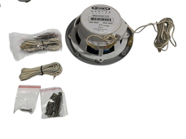 Fits 2012 Sea-Doo 230 Challenger & Challenger SE 310 / 230 Challenger SE 430 Speaker SET Silver, OEM Part # 204471317