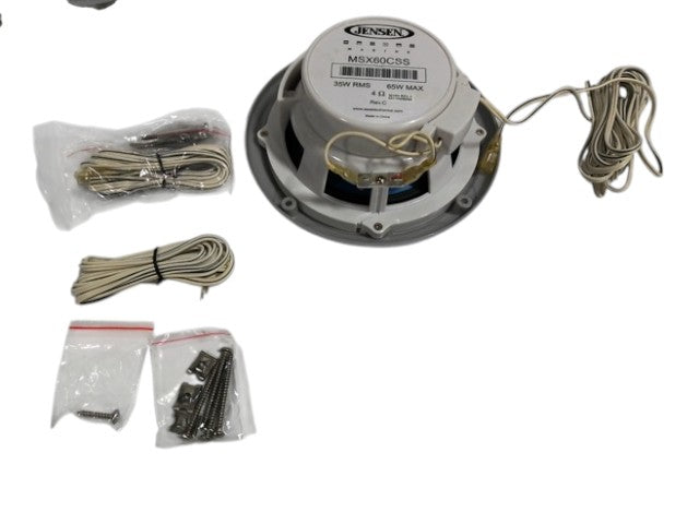 2012 Fits Sea-Doo 230 Challenger SE 430 Speaker Set Silver, OEM Part # 204471317 - Vintage image