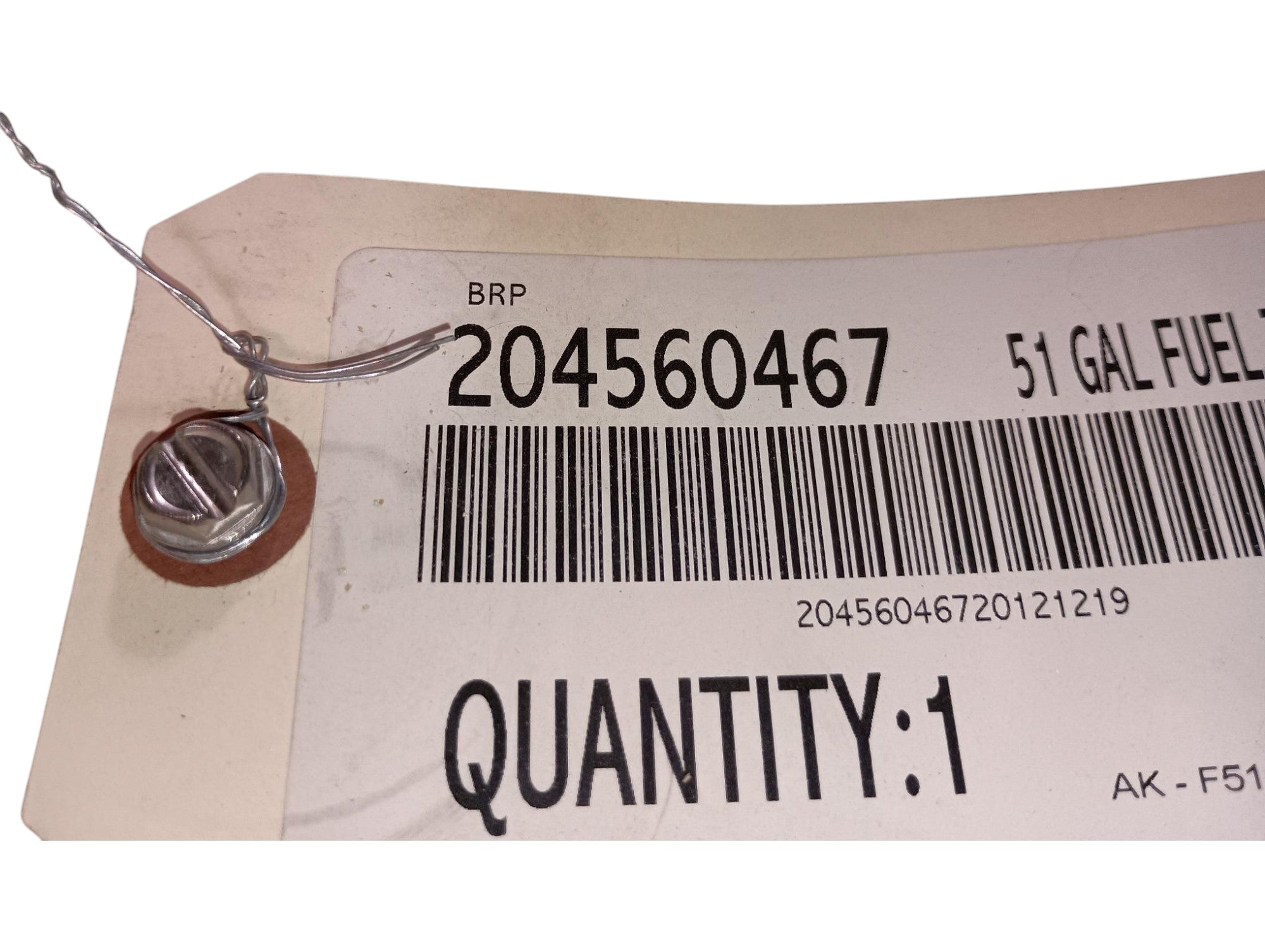 2006-2012 Fits Sea-Doo SE 430 Fuel Tank 51 Gal - C/ U, OEM Part # 204560467 - Vintage image
