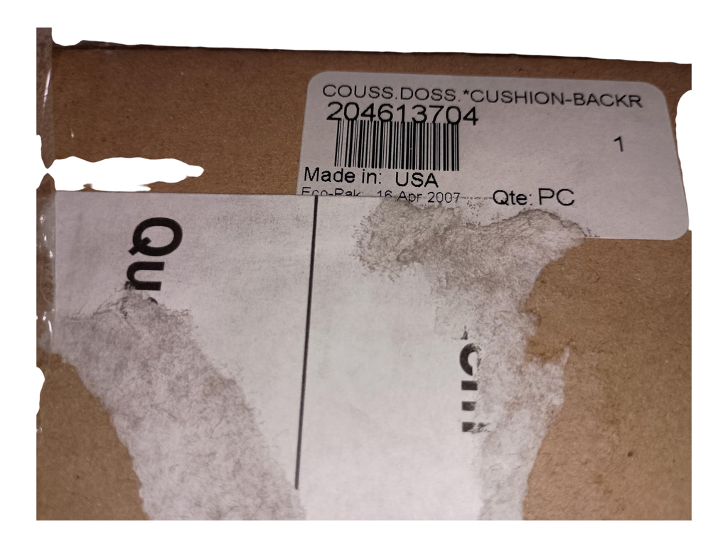 2007-2009 Fits Sea-Doo SE 430 Backrest Cushion Ass'y, OEM Part # 204613704 - Vintage image