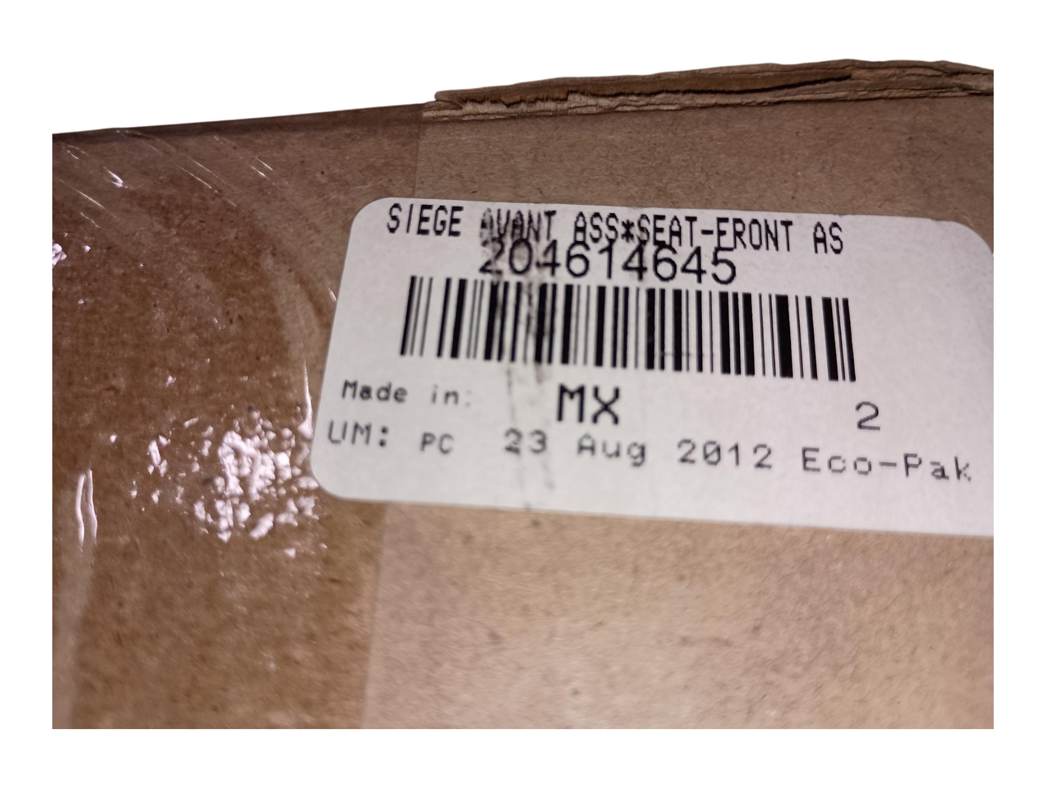 2009-2010 Fits Sea-Doo 1X255 1503Ho Fr Center Seat Ass'y, OEM Part # 204614645 - Vintage image