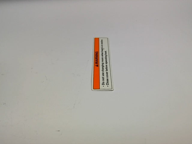 2004-2009 Fits Sea-Doo SE 430 Warning Decal Changing Roo, OEM Part # 204901349 - Vintage image