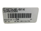 Fits 2010-2012 Sea-Doo 200 Speedster 510 Seating Label, OEM Part # 204902064