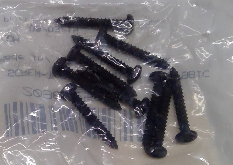 Sea-Doo PHillips Tapping Screw 3.9, OEM Part # 209632580