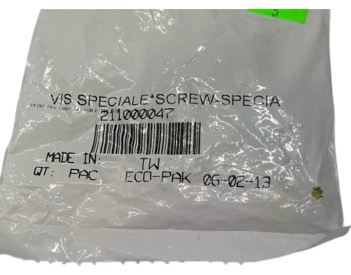 Fits BRP Screw Special M8, OEM Part # 211000047
