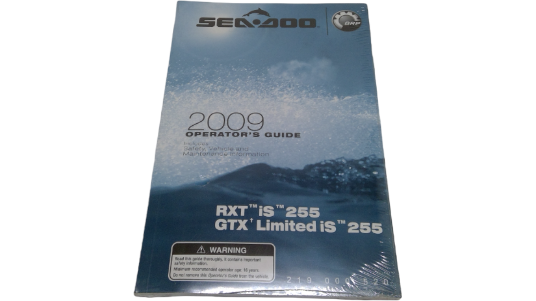Fits BRP Owner Guide, OEM Part # 219000520 - Vintage image
