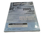 2009 Fits Can-Am Standard & X (3F9D, 3G9D) Operator Guide, OEM Part # 219000547 - Vintage image