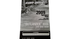 2009 Fits Can-Am Standard & X (3F9D, 3G9D) Operator Guide, OEM Part # 219000608 - Vintage image