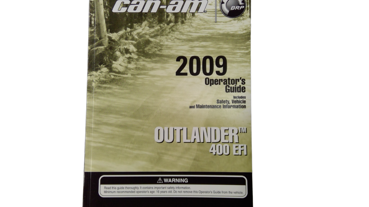 Fits BRP Operator Guide, OEM Part # 219000613