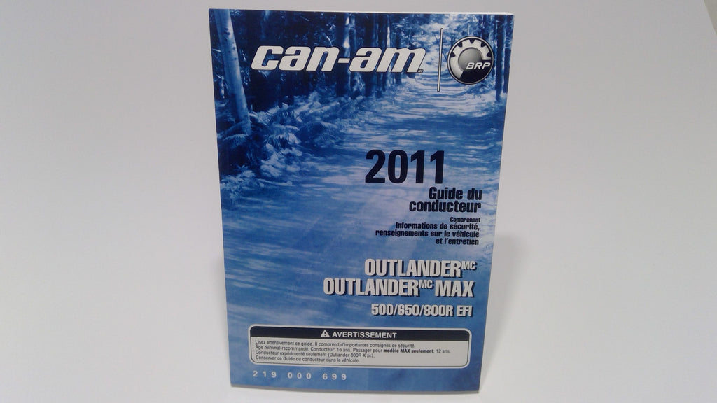 Fits BRP Operator Guide, OEM Part # 219000699