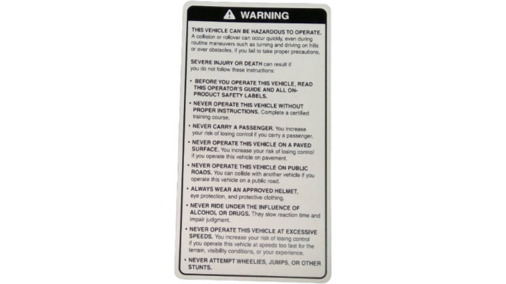 Fits BRP Operator Guide, OEM Part # 219000813 - Vintage image