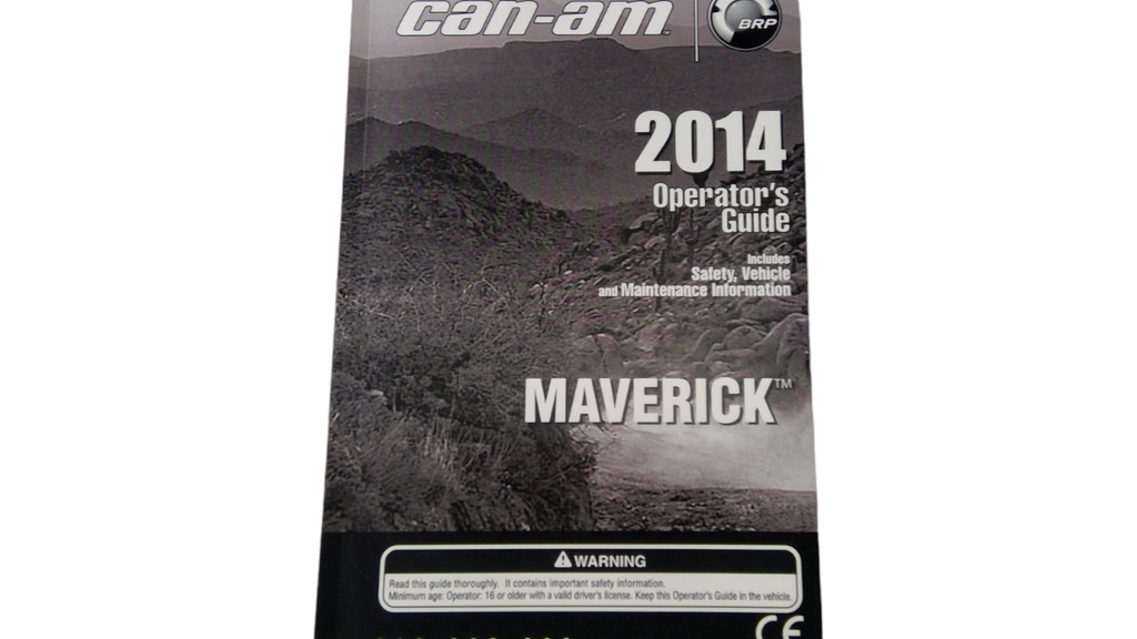Fits BRP Operator Guide 2014, OEM Part # 219000996 - Vintage image