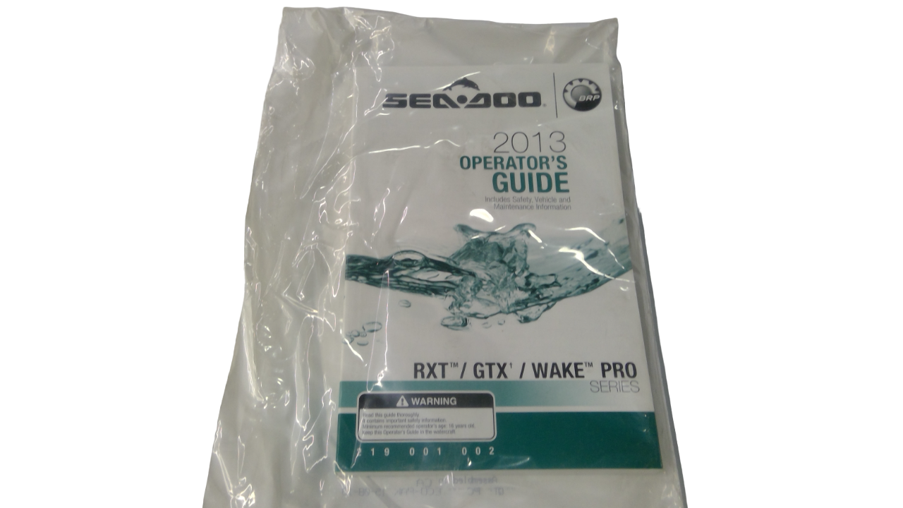 Fits BRP Owner Guide, OEM Part # 219001002