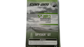 Fits BRP Operator Guide, OEM Part # 219001060