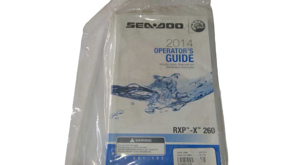 Fits BRP Operator Guide 2014, OEM Part # 219001132 - Vintage image