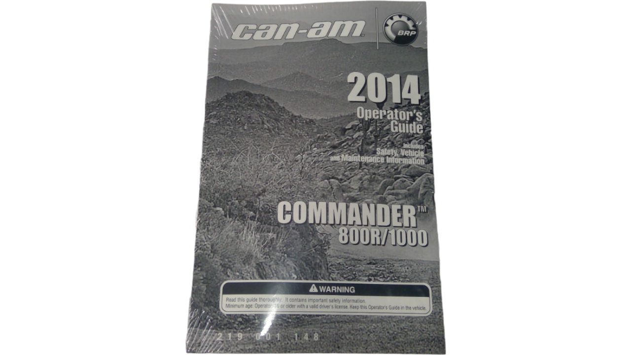 Fits BRP Operator Guide 2014, OEM Part # 219001148 - Vintage image