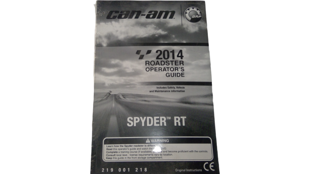 Fits BRP Operator Guide 2014, OEM Part # 219001218 - Vintage image