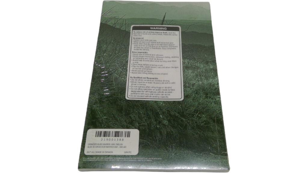 Fits BRP Operator Guide 2015, OEM Part # 219001388 - Vintage image