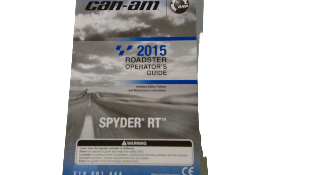 Fits BRP Operator Guide 2015, OEM Part # 219001444