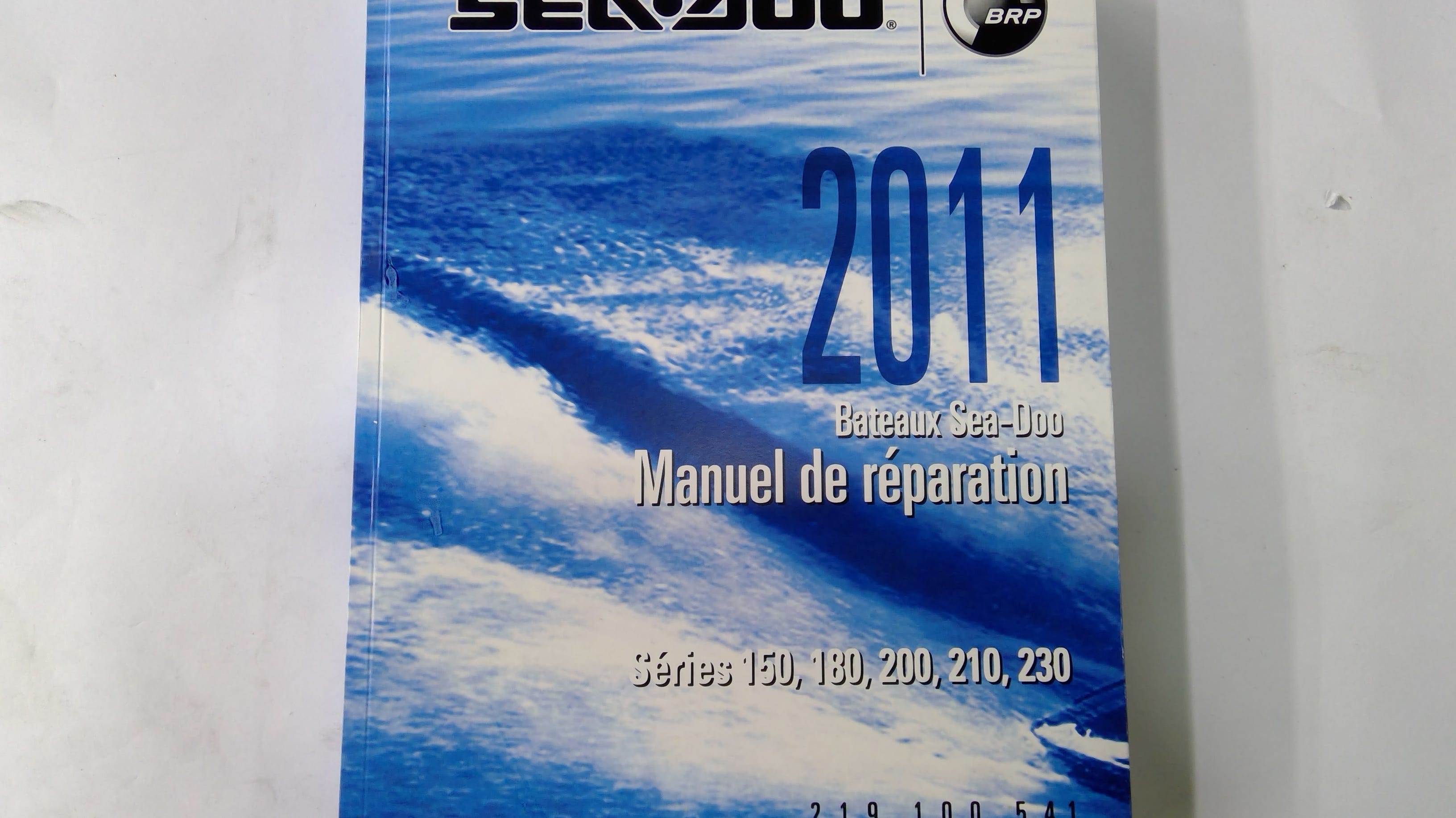 Fits BRP SHOP Manual Sport BOAT 201, OEM Part # 219100541