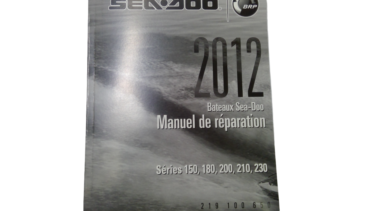 Fits BRP SHOP Manual Sport BOAT 201, OEM Part # 219100650