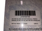 Fits Sea-Doo Shop Manual Rev Xs/ Xm 600, OEM Part # 219100730 - Vintage image