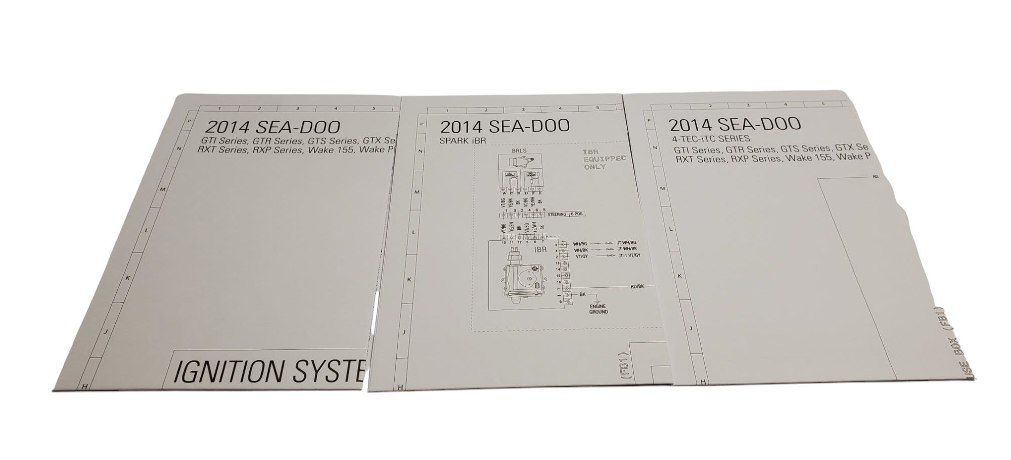 Fits Sea-Doo Sea-doo Wiring Diagrams 2, OEM Part # 219100777