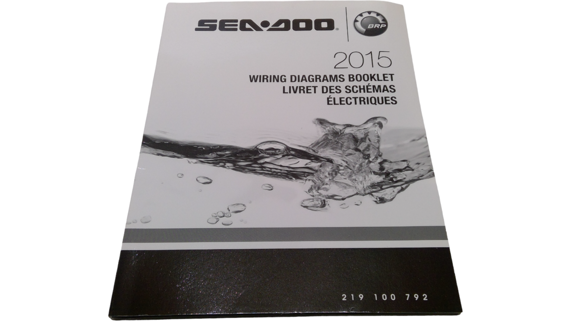 Fits Sea-Doo Wiring Diagrams 2, OEM Part # 219100792 - Vintage image