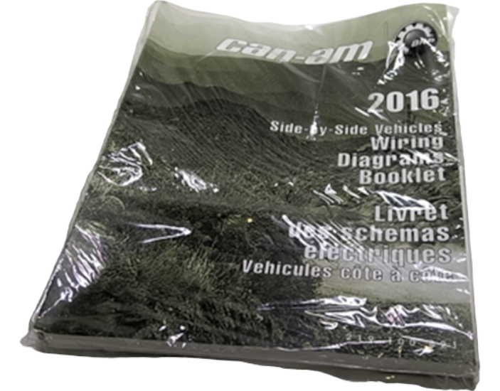2016 Fits Can-Am Renegade Ssv Wiring Diagrams 2016, OEM Part # 219100821 - Vintage image