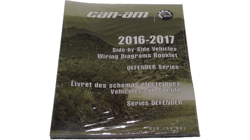 2016 Diagrams -1 Fits BRP Ssv Wiring Diagrams 2016-1, OEM Part # 219100867 - Vintage image