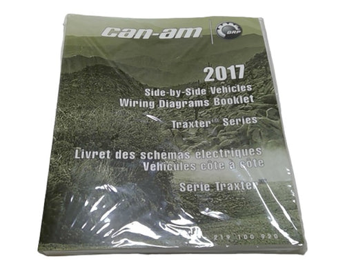 2006-2015 Fits Can-Am Traxter Traxter T Wiring Diagrams, OEM Part # 219100920 - Vintage image