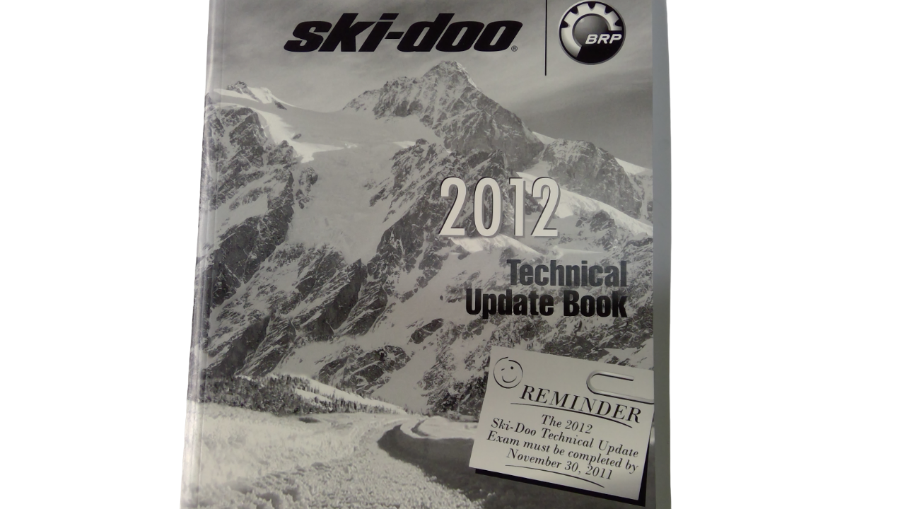 Fits Ski-Doo Tech.Update Book E, OEM Part # 219600053 - Vintage image
