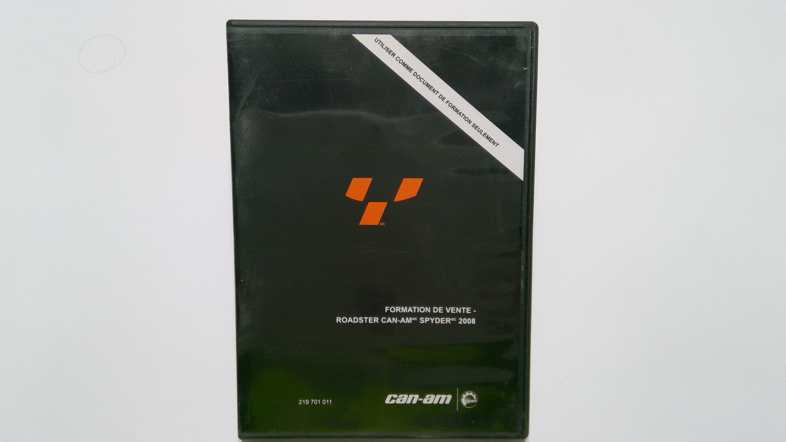 Fits Can-Am Spyder DVD Dealer Training Spyder, OEM Part # 219701011