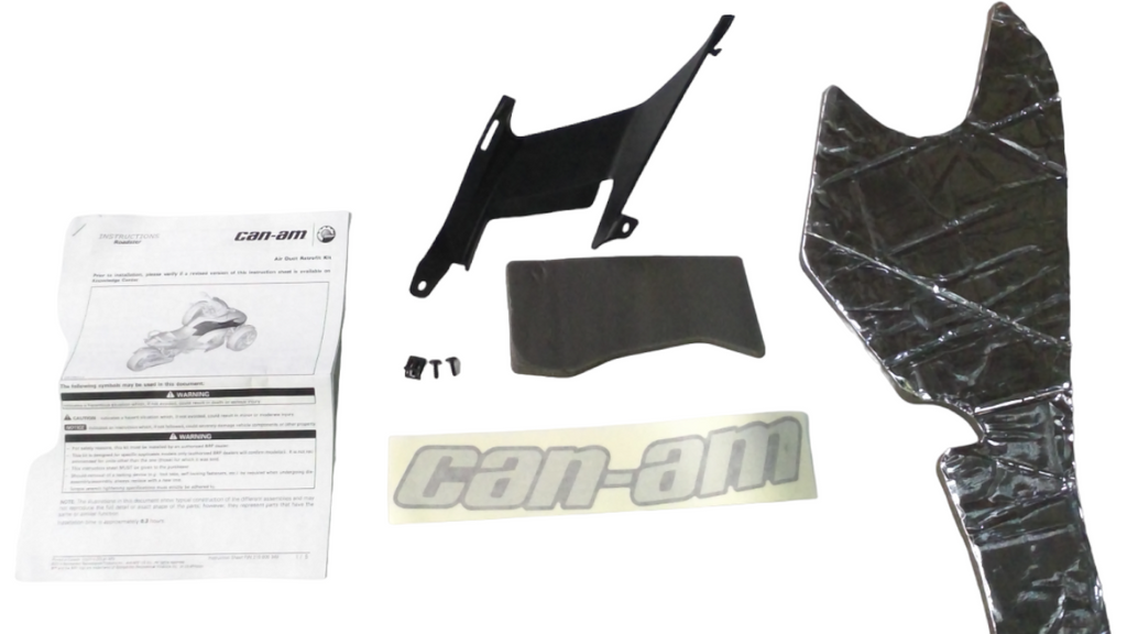 Fits BRP MAG Left Hand Panel Kit, OEM Part # 219800341 - Vintage image